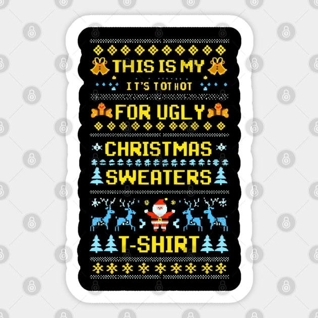 Christmas-Sweater Sticker by TEENIE DESIGN